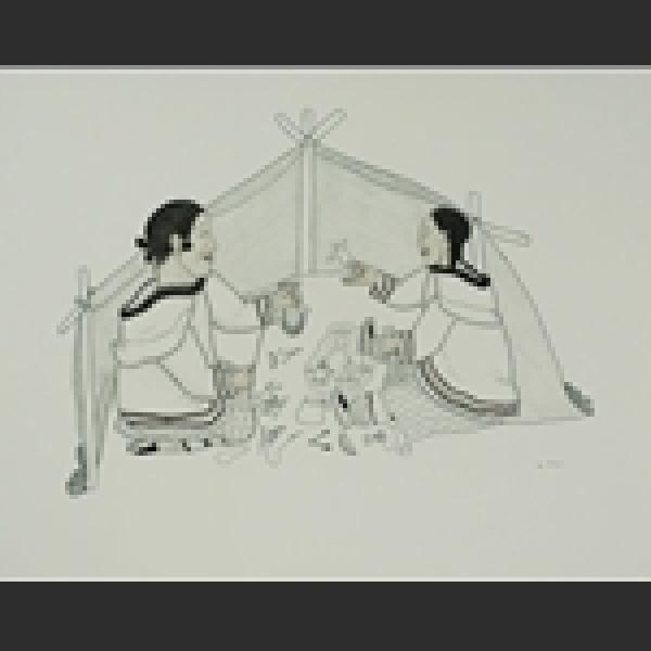 Drawing 50 by Napachie Pootoogook