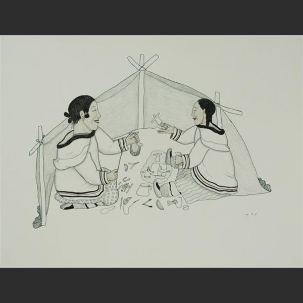 Drawing 50 by Napachie Pootoogook