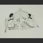 Drawing 50 by Napachie Pootoogook