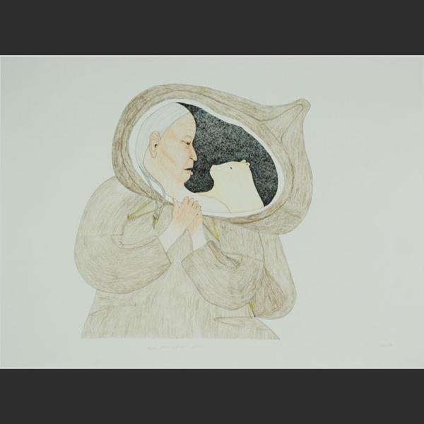 Drawing 34 by Ningeokuluk Teevee