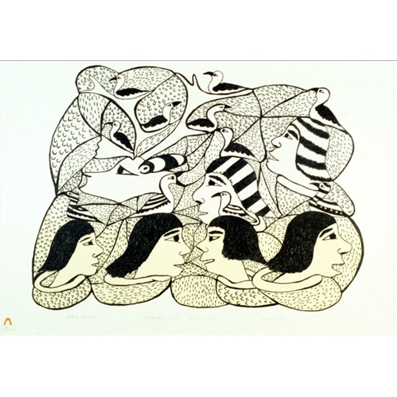 Drawing 22 by Kananginak Pootoogook