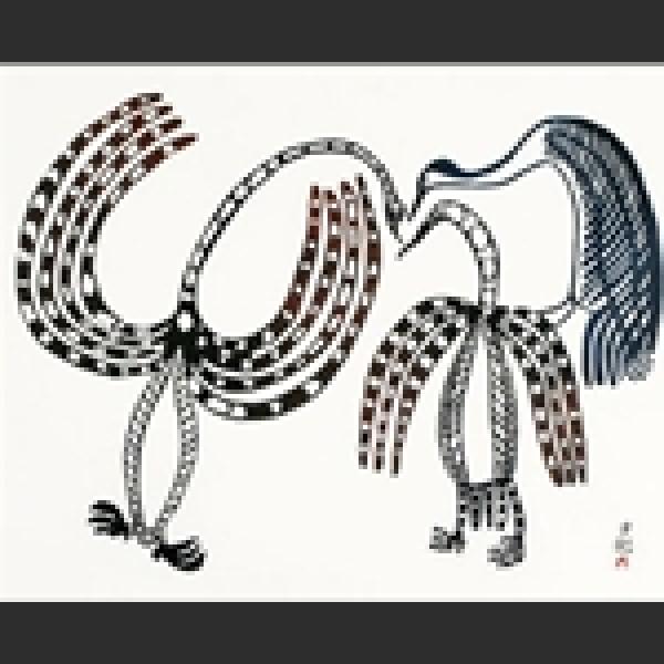 Talk of Birds by Lucy Qinnuayuak