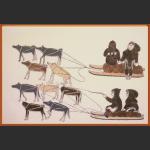 Journey to a Camping Place by Janet Kigusiuq