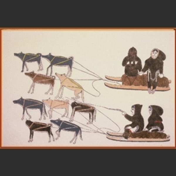 Journey to a Camping Place by Janet Kigusiuq
