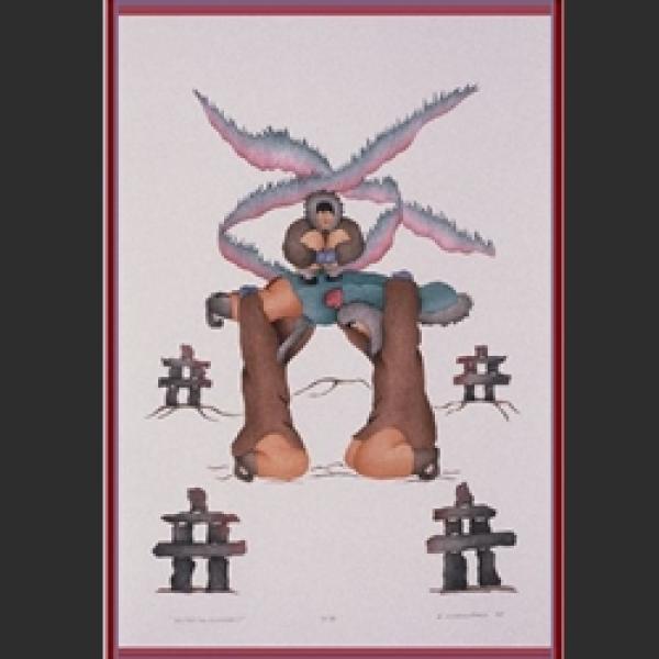 Imitating Inukshuks by Elsie Klengenberg