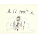 Drawing 961 by Kananginak Pootoogook
