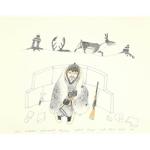 Drawing 961 by Kananginak Pootoogook