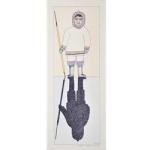 Drawing 1632 by Kananginak Pootoogook