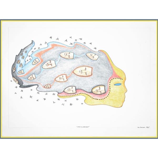 Drawing  261 by Tim  Pitsiulak