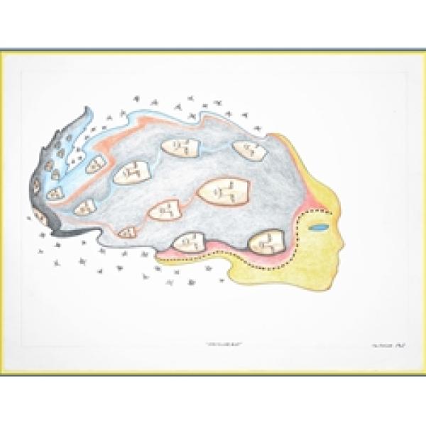 Drawing  261 by Tim  Pitsiulak