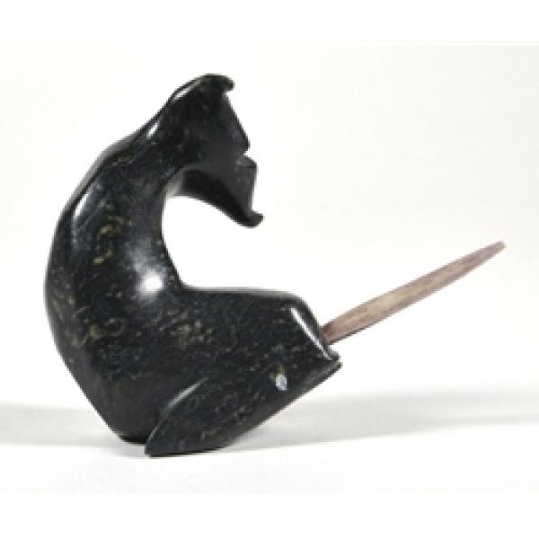 Narwhal by Kakee Ningeosiaq