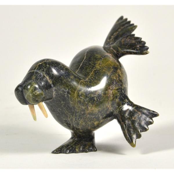 Walrus by Matiusie Kingwatsiaq