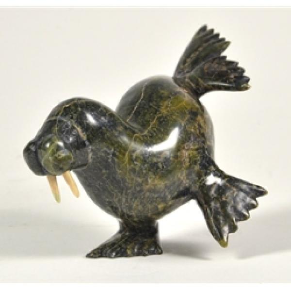 Walrus by Matiusie Kingwatsiaq