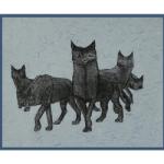 Wolf Pack by Johnny Pootoogook