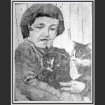 Boy with Cats