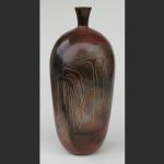 Vase with Family of Horses