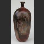 Vase with Family of Horses