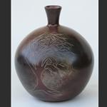 Vase with Windblown Tree 1