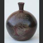 Vase with Windblown Tree 1