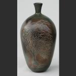 Vase with Windblown Tree 2