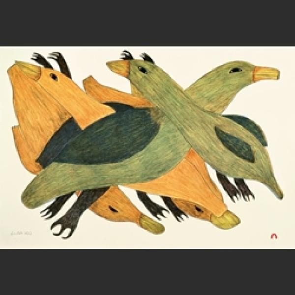 Crisscross by Malaija Pootoogook