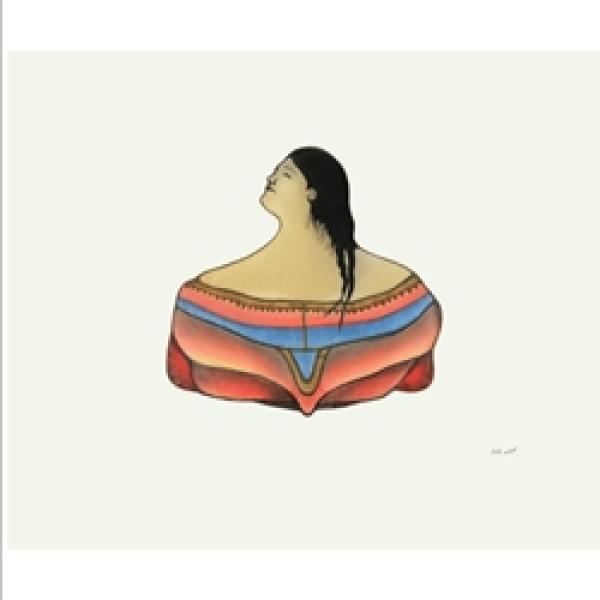 Proud Young Woman by Pitaloosie Saila