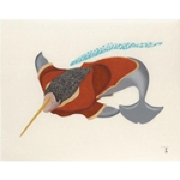 Narwhal Spirit by Tim Pitsiulak