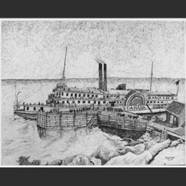 S. S. Canada -- China Ink by Marc Tremblay