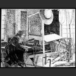 Weaving a Piece of Fabric by Hand, Marc Tremblay