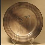 Round Plate with Family of Horses