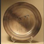 Round Plate with Family of Horses