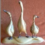 Three Geese by Simon Lefrançois