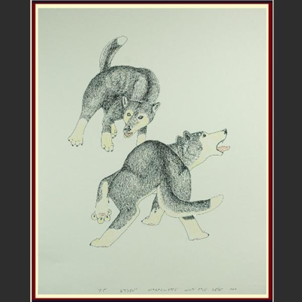 Drawing 7 by Kananginak Pootoogook