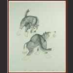 Drawing 7 by Kananginak Pootoogook