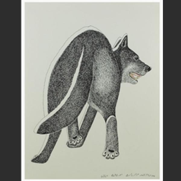 Drawing 8 by Kananginak Pootoogook