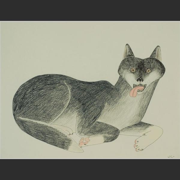 Drawing 9 by Kananginak Pootoogook