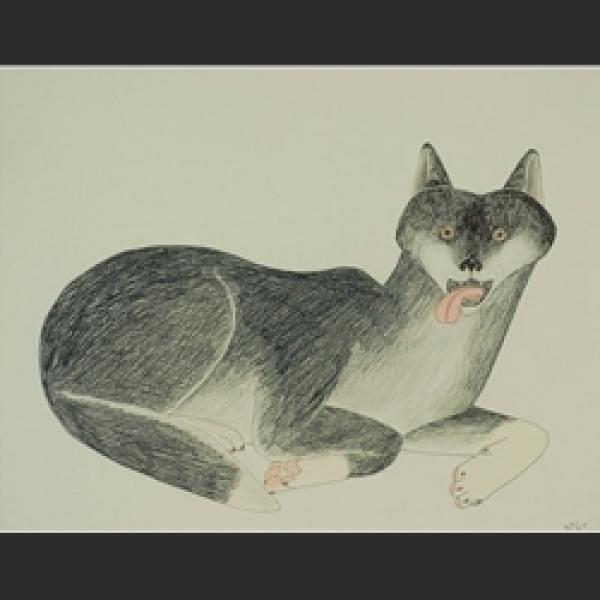 Drawing 9 by Kananginak Pootoogook