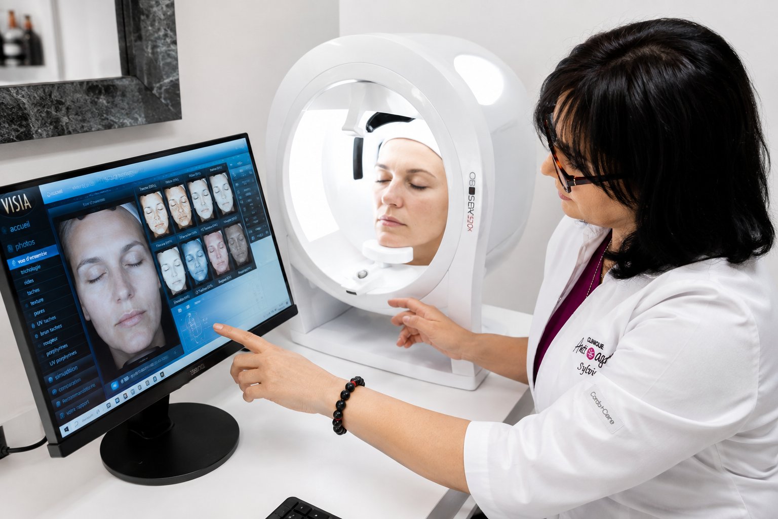 Consultation personnalisée avec analyse VISIA