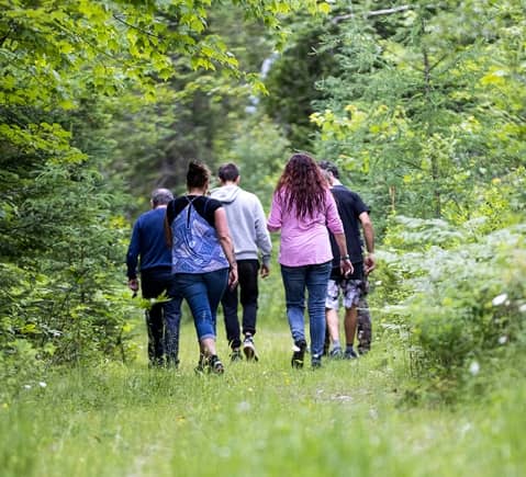 Sentiers de marche en nature