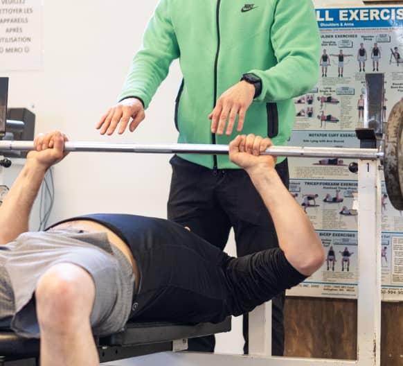 Exercice musculation